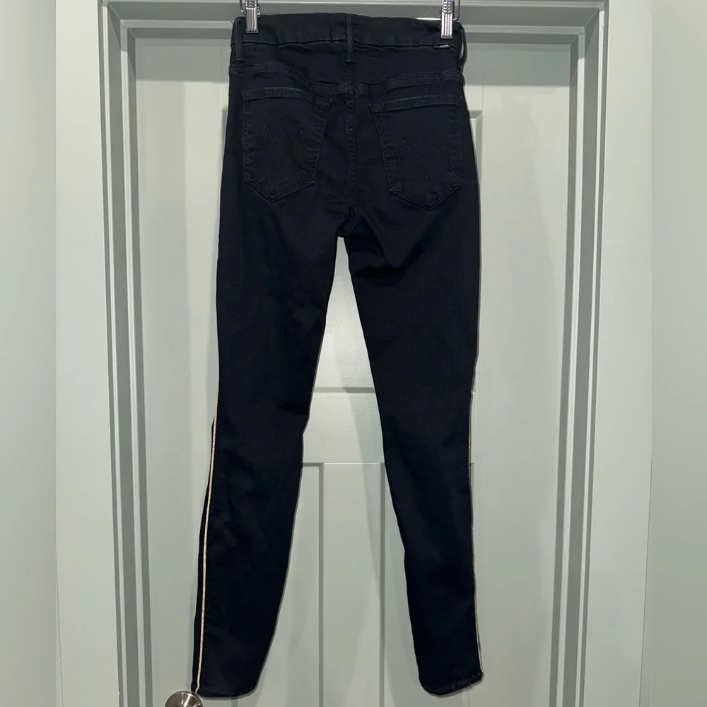 Mother Denim High Waisted Looker Jeans- Not Quilty One Liner-size 26 - Picture 10 of 16